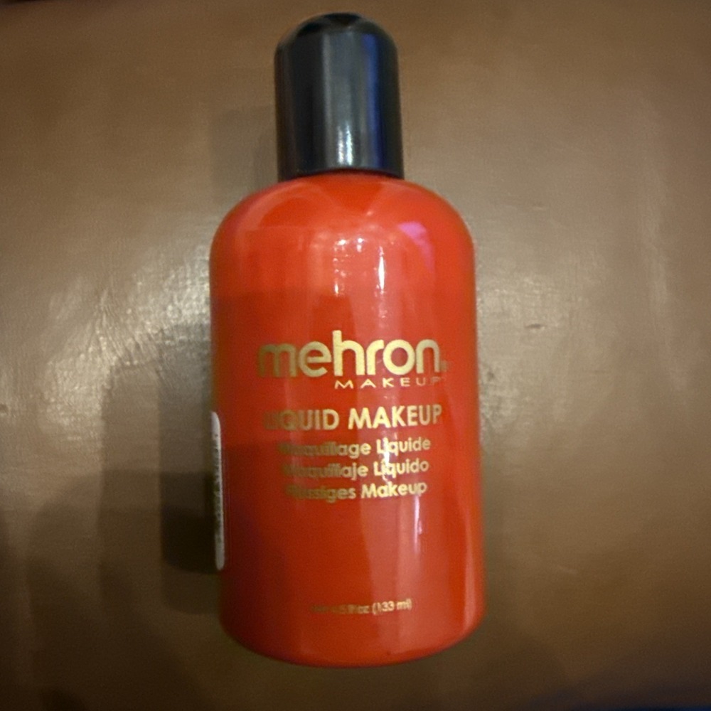 Mehron Liquid Makeup Body Paint 4.5 Fl Oz Red Professional Grade Makeup